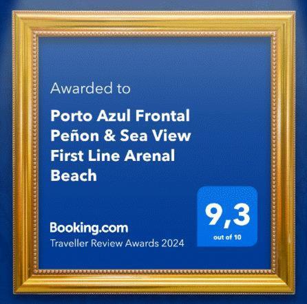 Porto Azul 10A Frontal Penon & Sea View First Line Arenal Beach كاليبي المظهر الخارجي الصورة