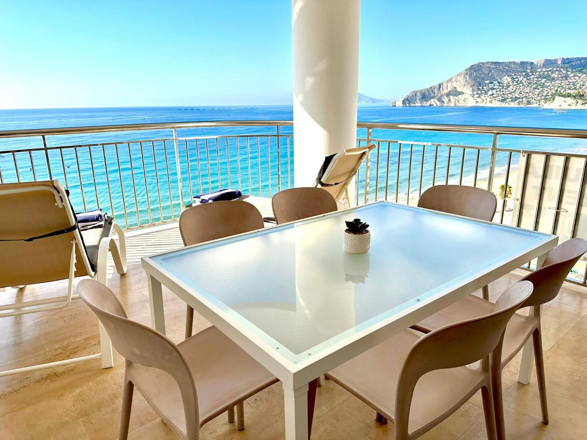 Porto Azul 10A Frontal Penon & Sea View First Line Arenal Beach كاليبي المظهر الخارجي الصورة