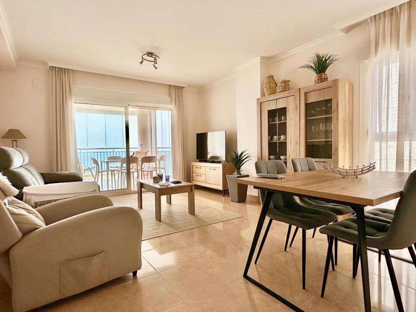 Porto Azul 10A Frontal Penon & Sea View First Line Arenal Beach كاليبي المظهر الخارجي الصورة